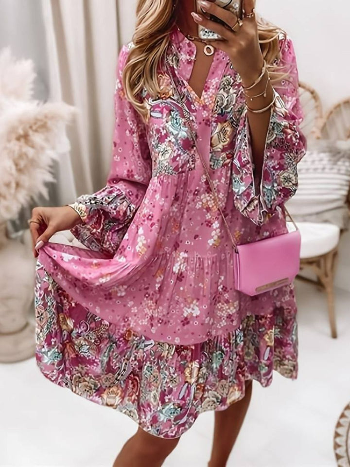 Lila™ | Boho Floral Summer Dress