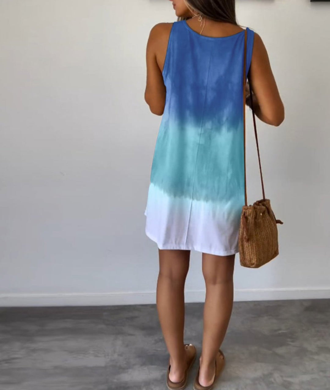 Naomi™ | Boho Tie-Dye Maxi Dress